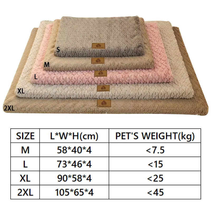 Orthopedic Memory Foam Dog Bed - Washable Cover