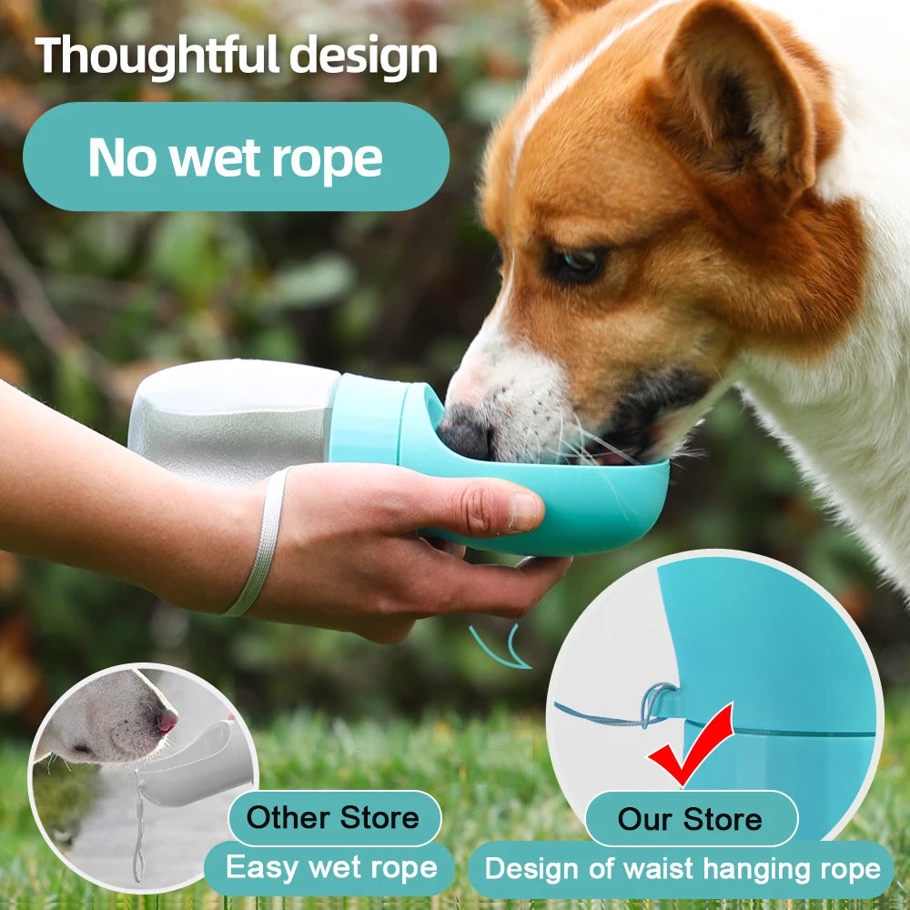 Portable Dog Water Bottle for Travel & Walks | Leak-Proof BPA-Free | WagMew