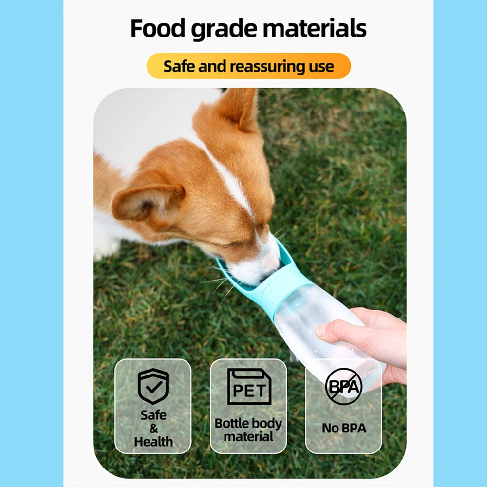 Portable Dog Water Bottle for Travel & Walks | Leak-Proof BPA-Free | WagMew