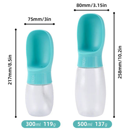 Portable Dog Water Bottle for Travel & Walks | Leak-Proof BPA-Free | WagMew